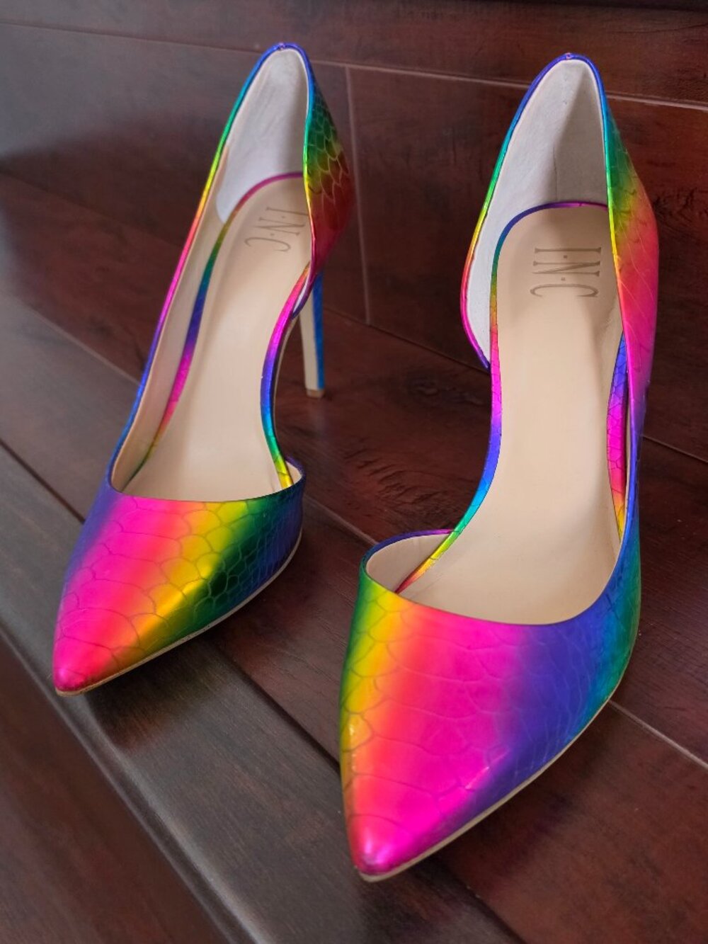 INC Rainbow Heels